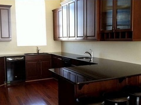 Kitchen - 2 fridges, microwave, 3 ovens, 2 dishwashers, main sink & prep sink