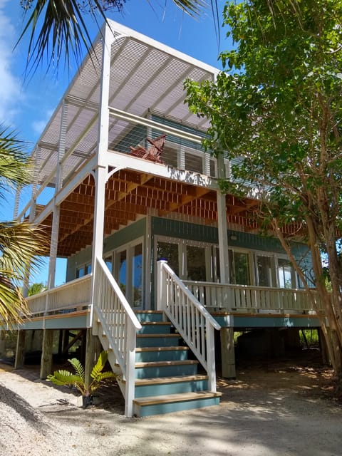 Lazy Turtle House, a unique 3 storey house, with 2000sqft of outside deck space.