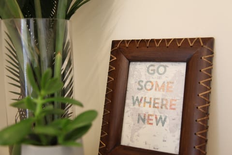 Go somewhere **NEW**