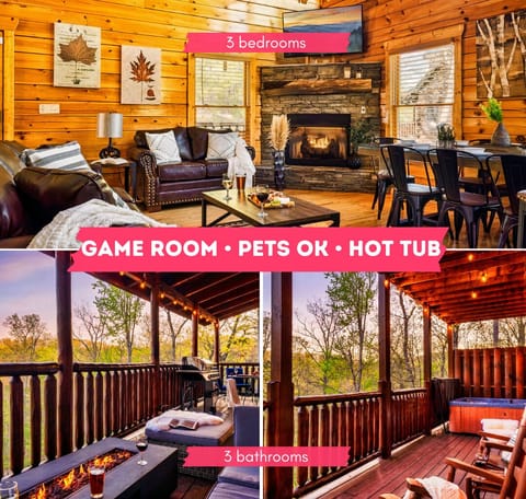 The house highlights key spots.