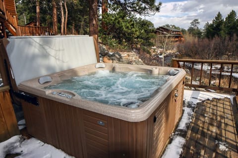 Hot Tub Overlooking River