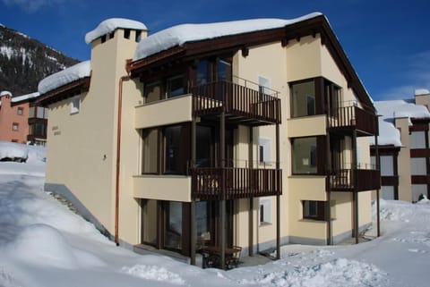 Chesa Arnica in wintertime