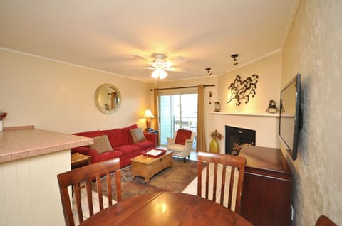 Plenty of seating.  Sofa converts to a sleeper with upgraded mattress.