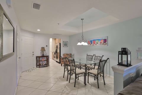 Front door and kitchen area on first floor
