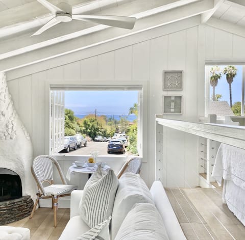 Beach Living!  Ocean view & breezes through the large French windows
