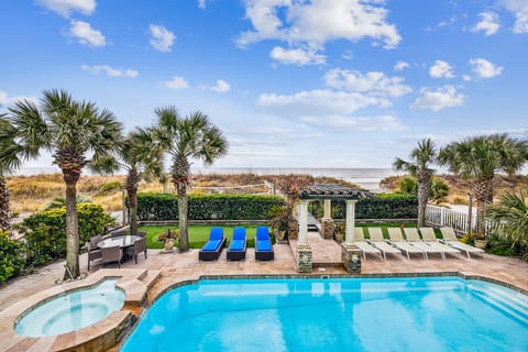 Take a cool dip in the oceanfront pool.