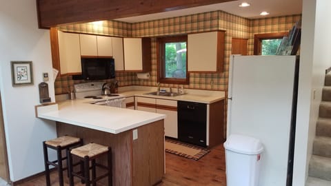 Full size kitchen. With new appliances