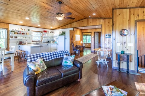 Living Area - Living area looking into the kitchen area