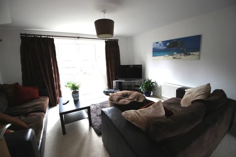 Living room overlooking garden
