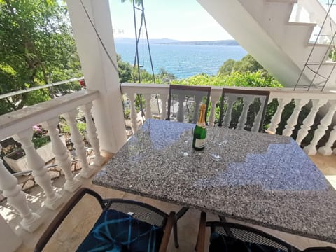 Terrace. terrace with sea view