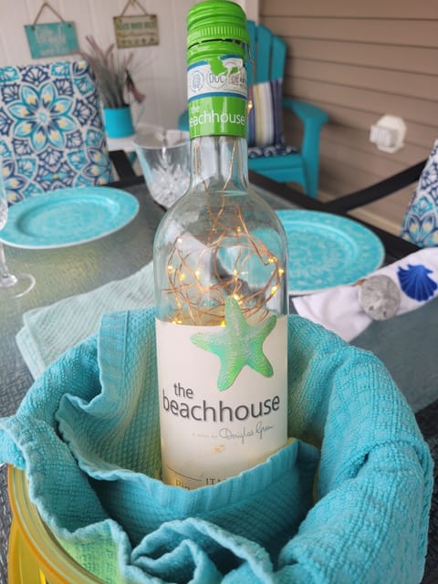 Our Wildwood beach home "Sandy Shorts". Come and relax on our beautiful deck!