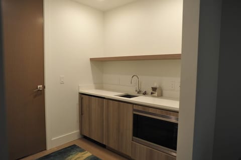 Lower level kitchenette