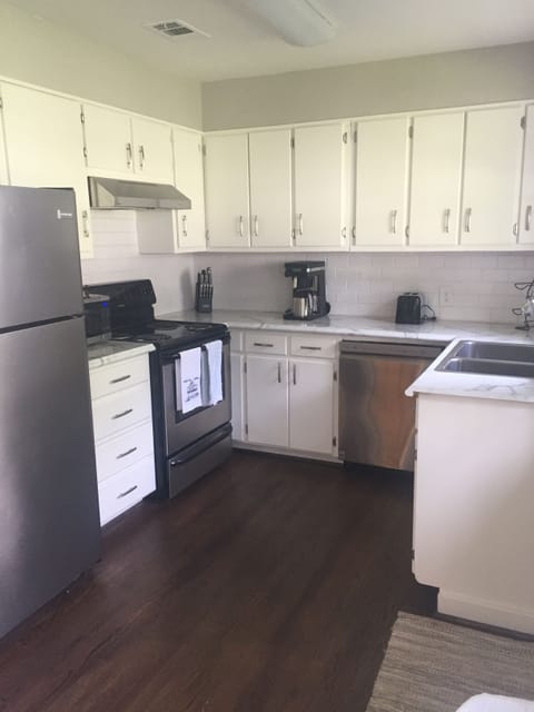 Fully stocked kitchen