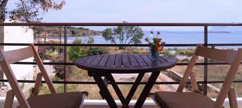Balcony with sea view
