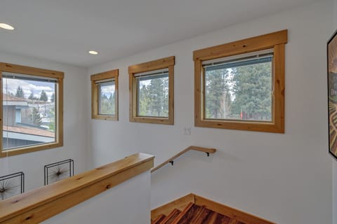 Lots of light as you approach the second floor