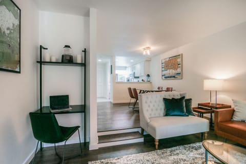 Living Room with Travel Desk