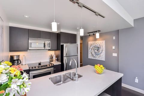 Extras provided; coffee, tea, s&p, sugar & spices. Welcome basket upon arrival!