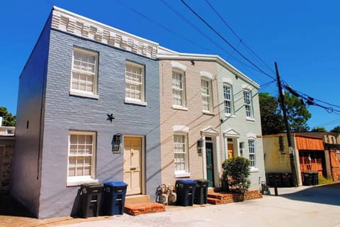 Gorgeous Millers Court carriage house row.  308 is on the left