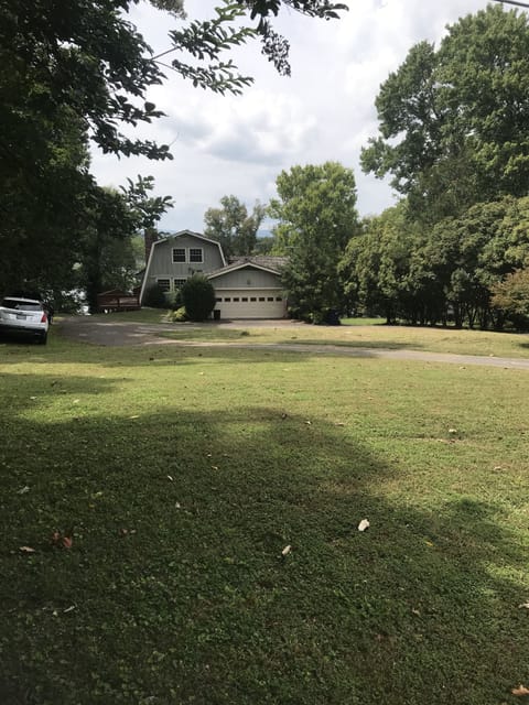 View of home from Bluffview Drive