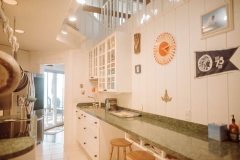 kitchen with additional seating