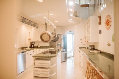 Beach towels for your use and additional seating