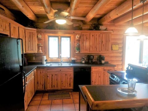 Fully stocked kitchen