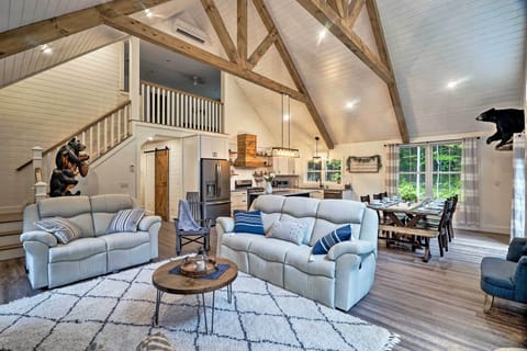 Benezette Vacation Rental | 4BR | 3BA | 2,200 Sq Ft | 1 Step to Enter