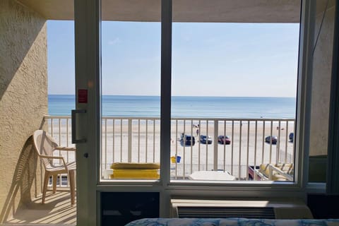 A direct oceanfront balcony to take in all the sounds and views of the salt life.