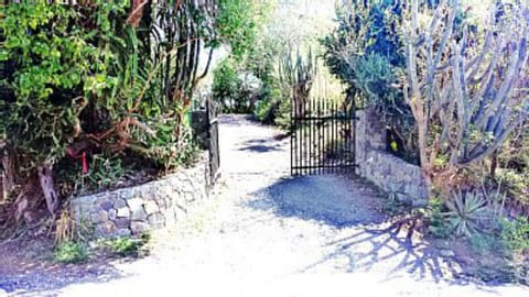 Gated entrance to Villa Vista