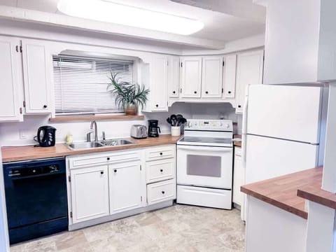 Kitchen with new countertops