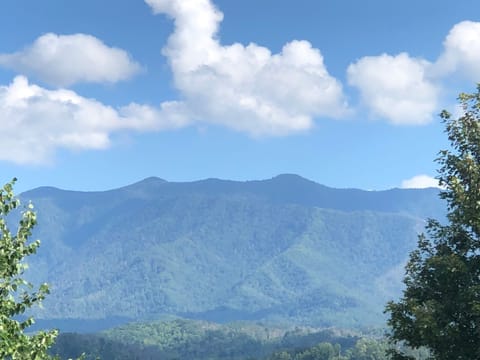 Mount LeConte view from front porch