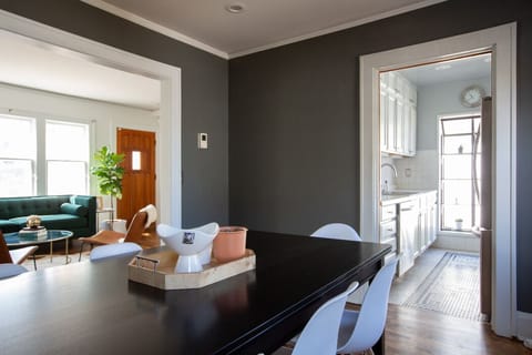 A sense of calm and tranquility permeate the house