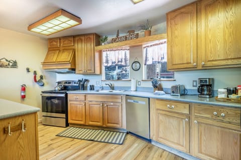 Fully equipped kitchen