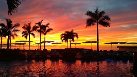 Just one of the beautiful sunsets we've personally experienced.