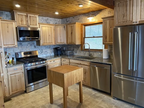 Newly remodeled kitchen with all of the amenities