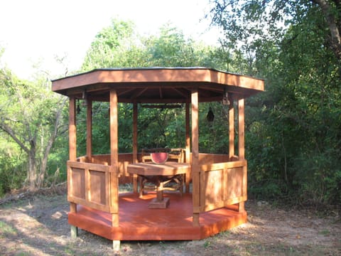 dining table inside cabin
