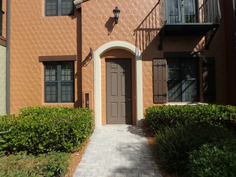 Front Entrance into ground level condo (no stairs)
