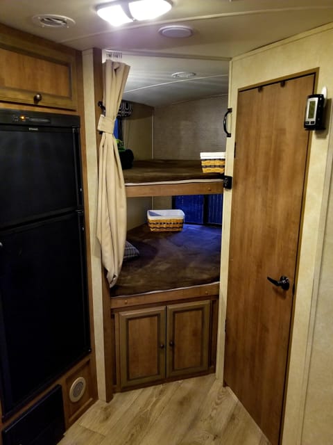 Bunks: both double sized