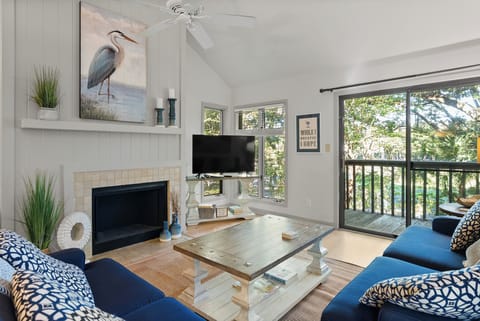 Living Area (fireplace not available for guest use)