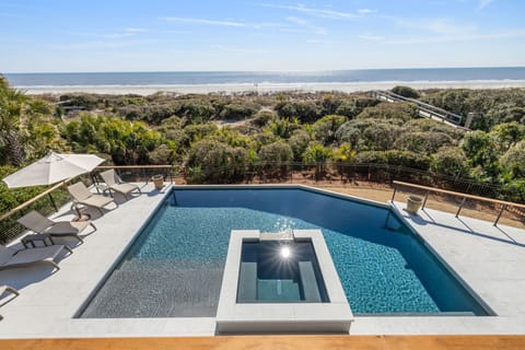 Pool and Spa Overlooking the Ocean
