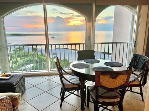 Sunsets every night. Large Patio with sliding doors and screen.