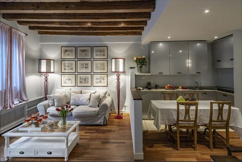 Venice apartment Ca' Belle Arti living room