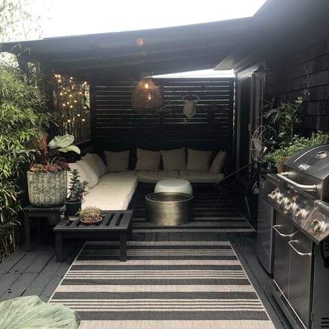 Backyard lounge