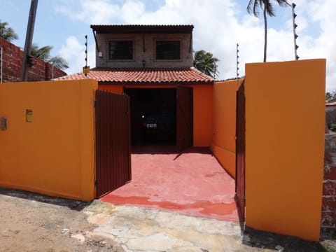 Front of beach house.