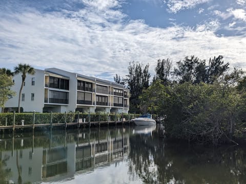 Condo view from canal side