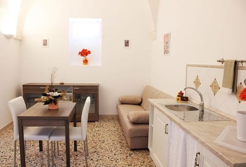 Living room with cooking angle