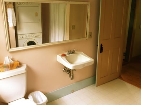 Downstairs Bath/ Laundry.
A different view.