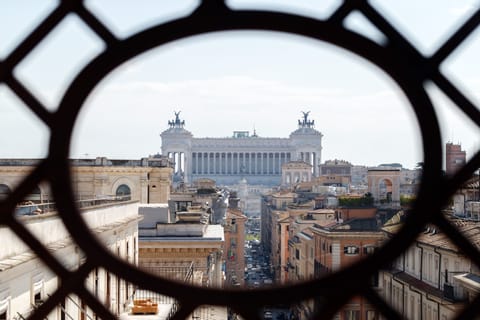 Altare della Patria, as seen from the Rooftop