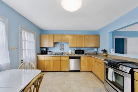 Room, Indoors, Flooring, Kitchen, Furniture