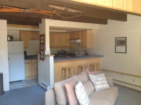 kitchen view from living room